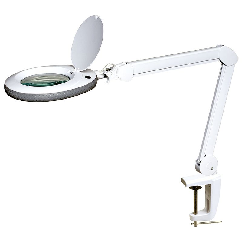 LENTE INGRANDIMENTO 3 Diottrie Per Laboratorio Da Tavolo Con Lampada 8082-8  EUR 1.159,00 - PicClick IT