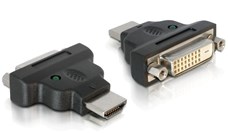 Adattatore HDMI-M=>DVI-25F LED 65020