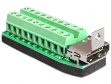 Adattatore HDMI-F->Terminal-Block 20p 65168