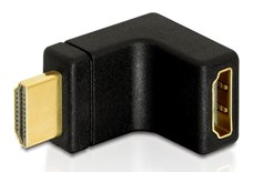 Adattatore HDMI-M=>HDMI-F 90° UP 65072