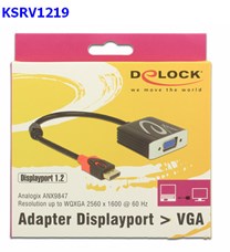 Adattatore DisplayPort-M DP1.2>VGA-F 62967