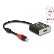 Adattatore mini DisplayPort>HDMI attivo 4k BK 65302