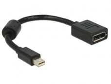 Adattatore mini DisplayPort-M>DisplayPort-F 4k 65554