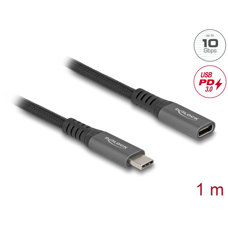 Prolunga USB-C 10Gbps M/F 1 mt. PD 80022