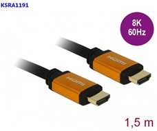 Cavo HDMI-A M/M 1,5 mt. 8k Delock 85728